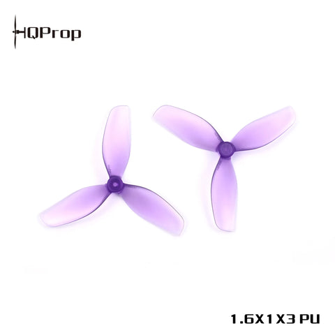 HQProp Ultralight Whoop Prop 1.6X1X3 (40MM) 1mm Shaft (4pcs)