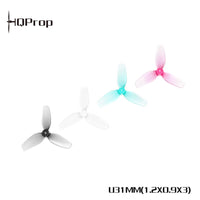 HQProp Ultralight Whoop Prop 1.2X0.9X3 (31MM) 1mm shaft (4pcs)